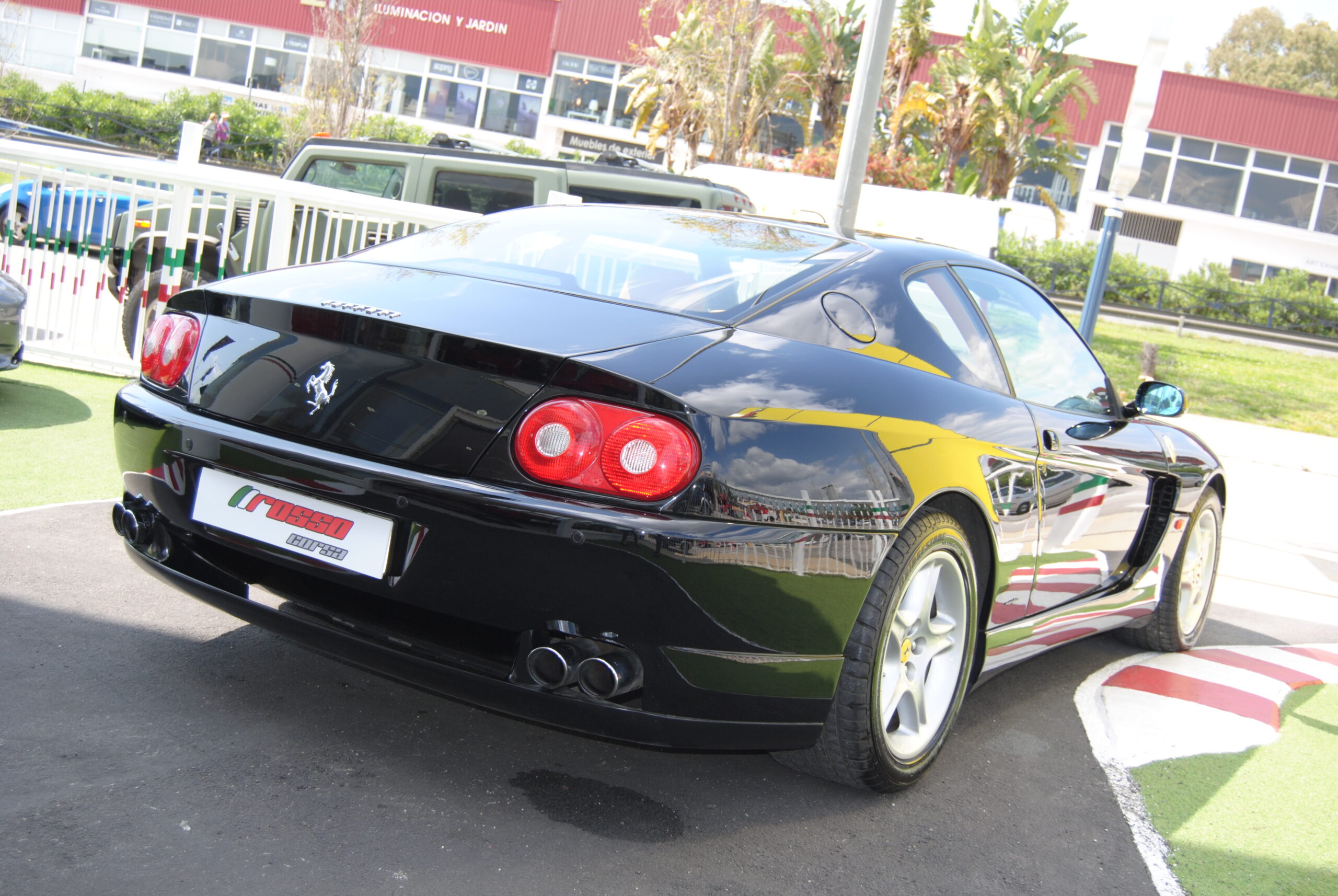 Vérin De Capot Ferrari 456 - Pièce D'origine Neuve, Référence 65507700, Noir