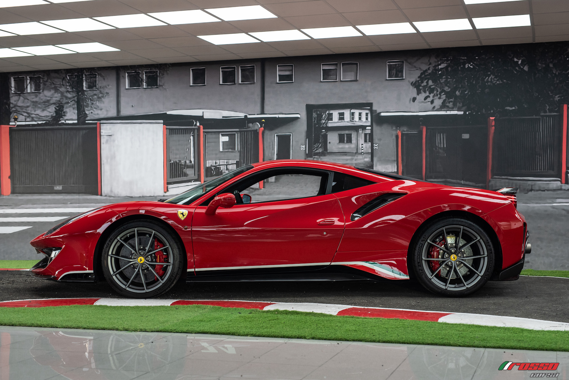 FERRARI 488 PISTA PILOTI - Rosso Corsa